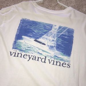 Vineyard Vines Long Sleeve Pocket Tee